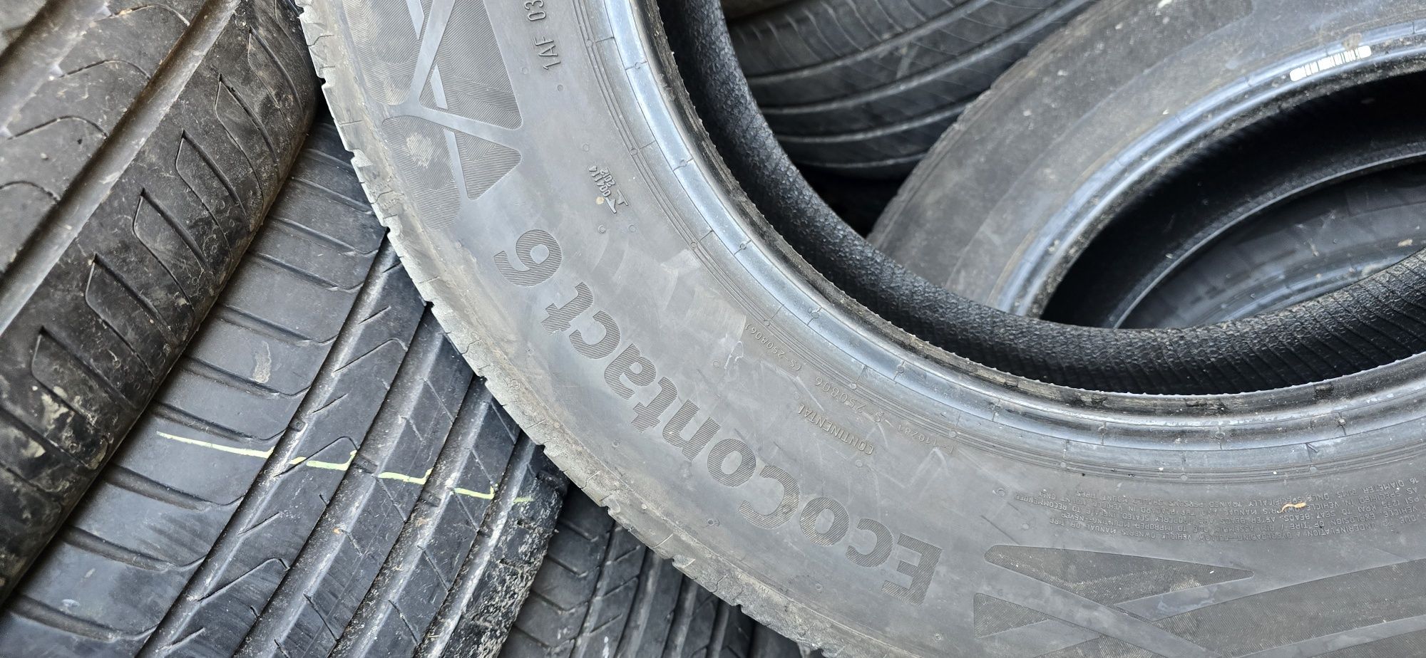 Opony letnie 215/65/16 Continental EcoContact 6 j.nowe