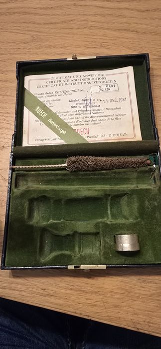 Flet sopranowy Moeck Rottenburgh hebanowy