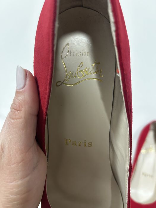 Christian Louboutin 39 vermelho