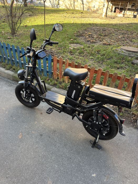 Электровелосипед MINAKO MONSTER PRO 60V 30Ah 1200W Черный