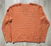 Вінтажний вʼязаний светр у коси Polo Ralph Lauren