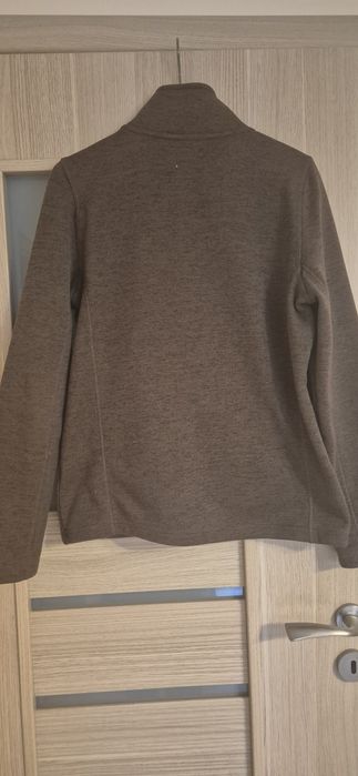 Bluza typu polar brązowa