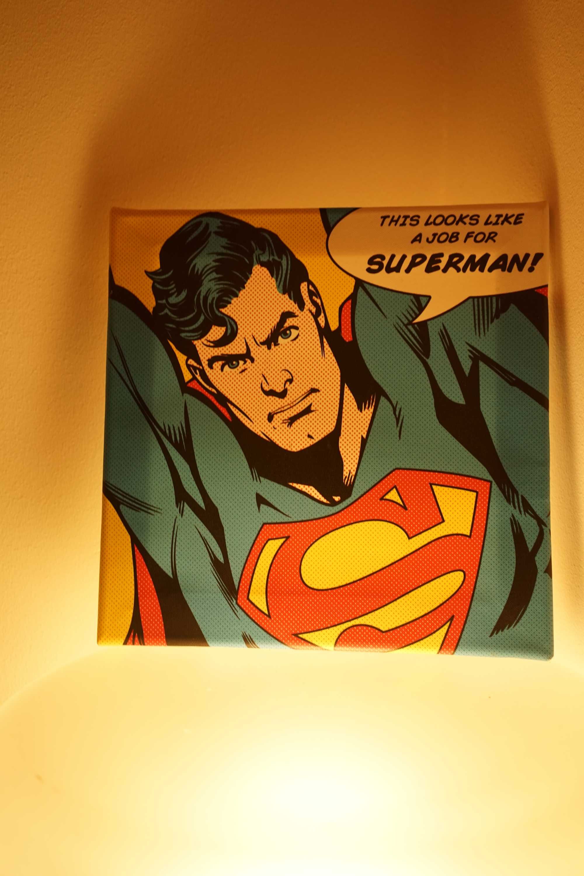 obrazek/grafika superman wymiary 24,5x24,5
