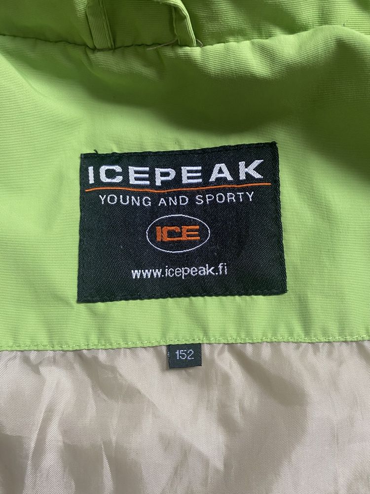 Chłopięca kurtka wiatrówka przeciwdeszczowa IcePeak roz. 152