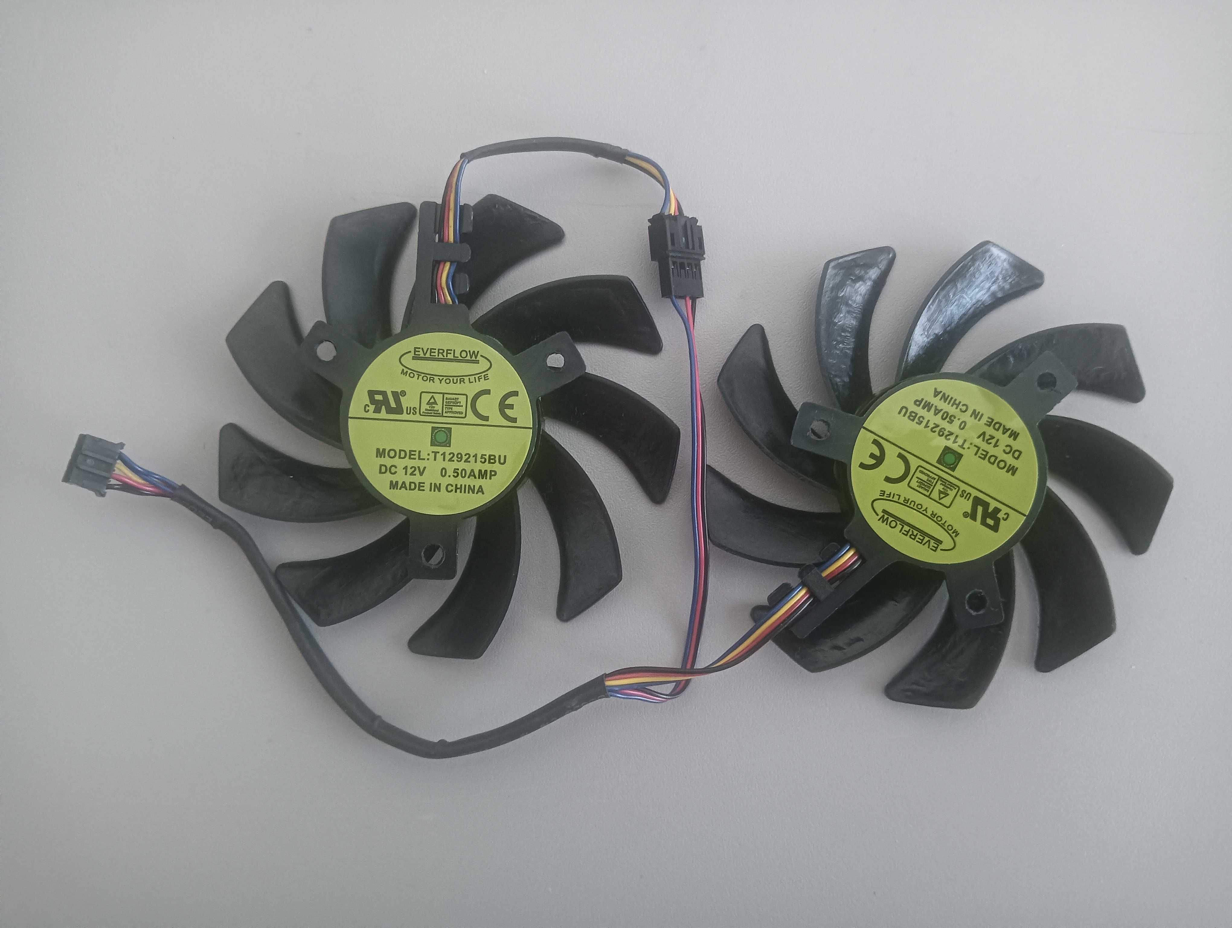 Ventoinhas para PowerColor RX 5000\6000 (Ler a Descrição)