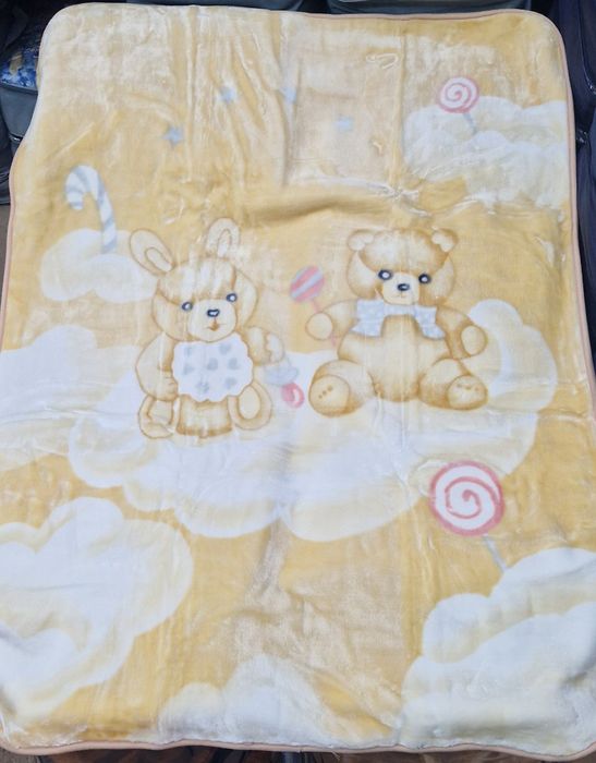 Товсті Корейські дитячі пледи TAMILON. 110х140. Вага 1,56 кг.