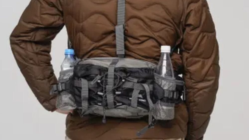 Функціональна сумка на пояс. Багатофункціональна та містка сумка