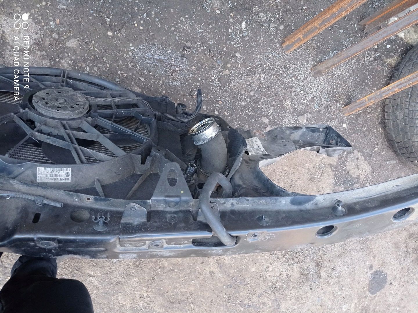 Pas Przedni Chłodnice VW Transporter T5 1.9 TDi