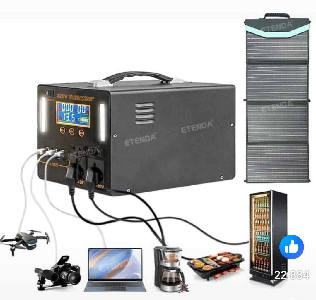 Agregat prądotwórczy  solarny 600 W Power Polska
