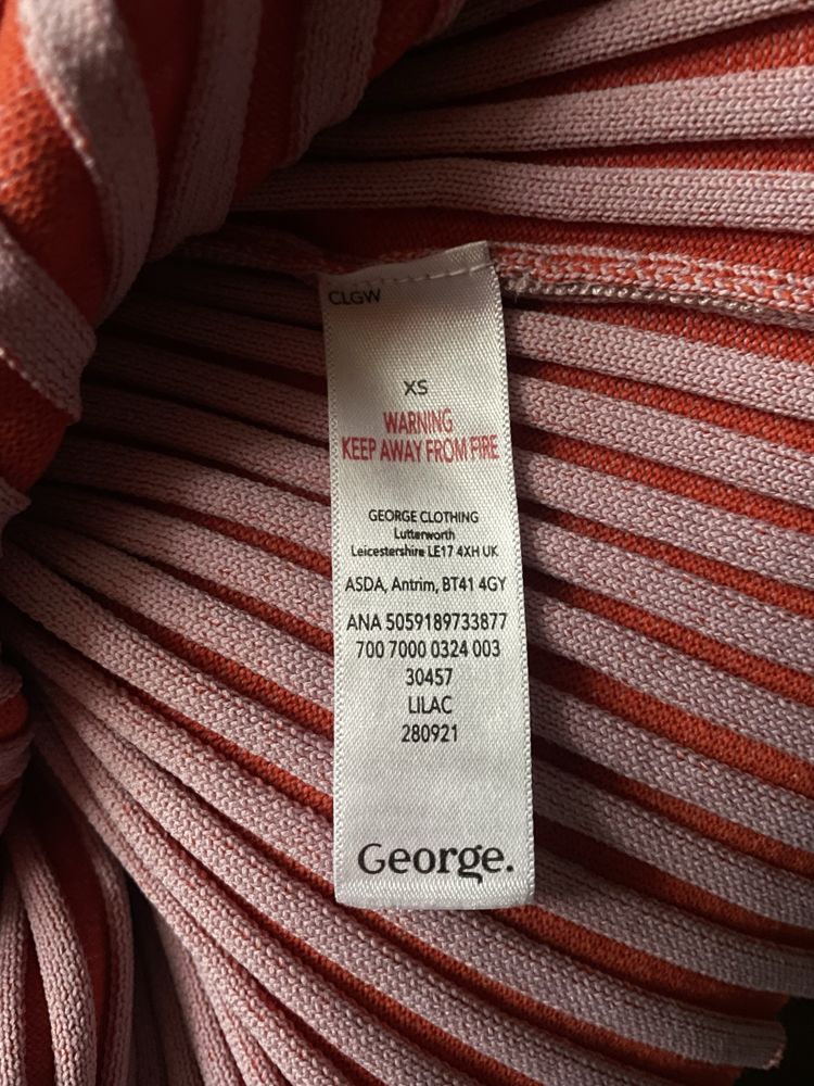 Гольф кофтинка george рожево червона