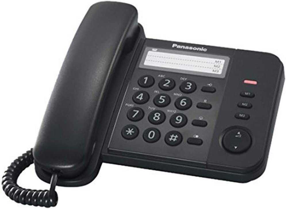 Panasonic KX-TS520G Telefon Stacjonarny na ścianę dla seniora biuro