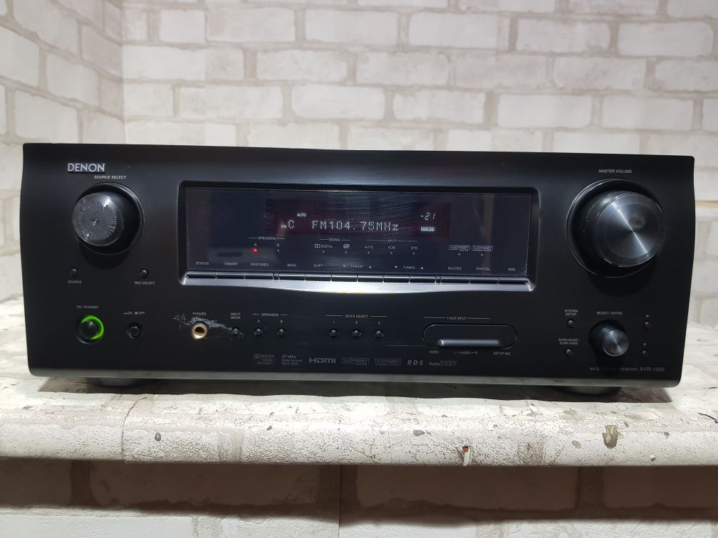 5.1 AV ресивер DENON AVR-1509,HDMI,*5x110 Вт, б/у з Німеччини