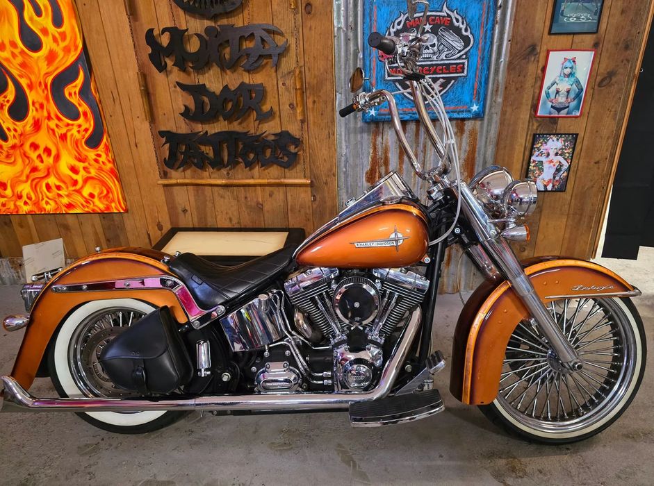 Harley-Davidson FLSTNI Heritage Deluxe Chicano Style