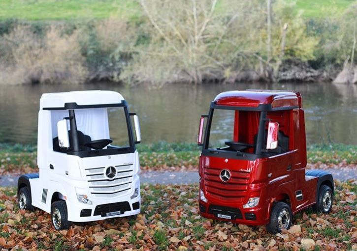 MERCEDES ACTROS 4X4 TIR elektryczny dla dzieci auto na akumulator