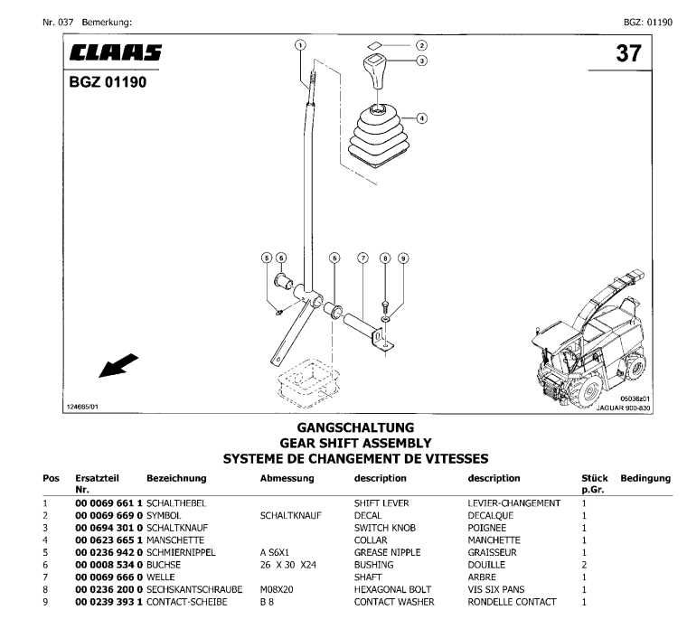 Katalog części Claas Jaguar 900 - 830 | SPEEDSTAR | PROFISTAR