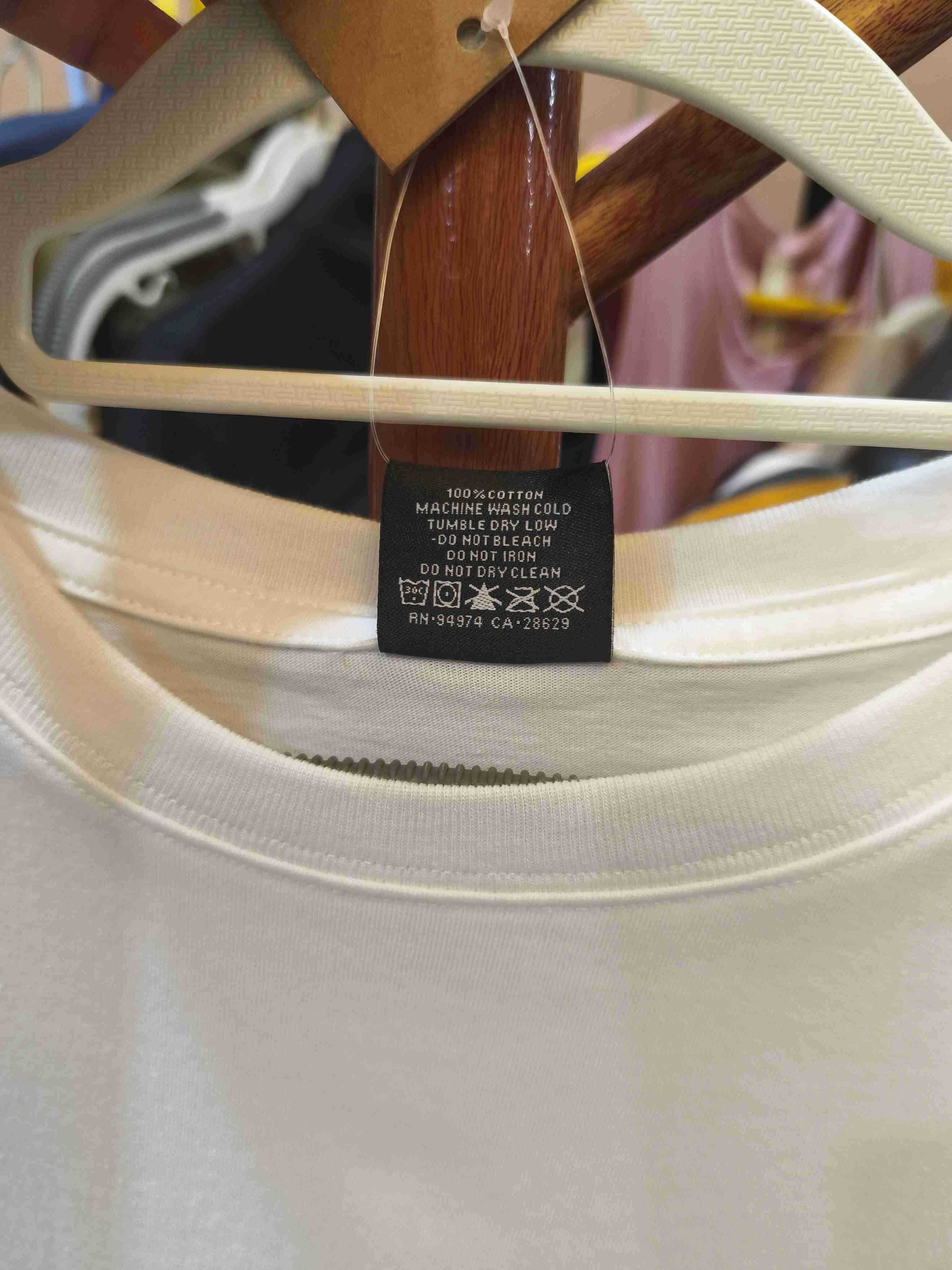 Stussy, męska biała koszulka z nadrukiem letnim, rozmiar M