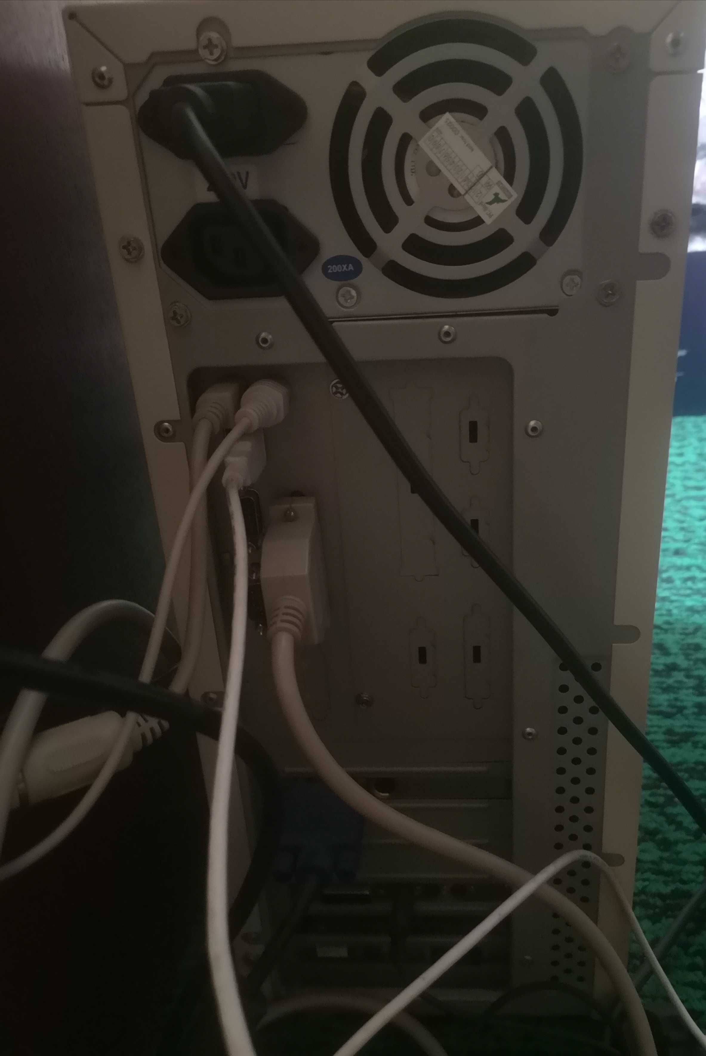 Retro zestaw komputerowy z drukarką