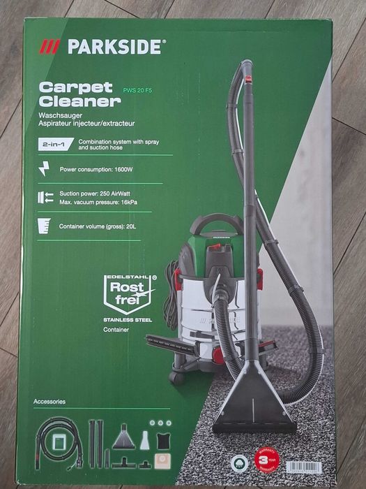 Odkurzacz Parkside Pws 20 F5 Nowy