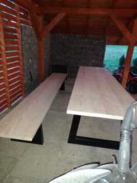 Solidny stół +ławka