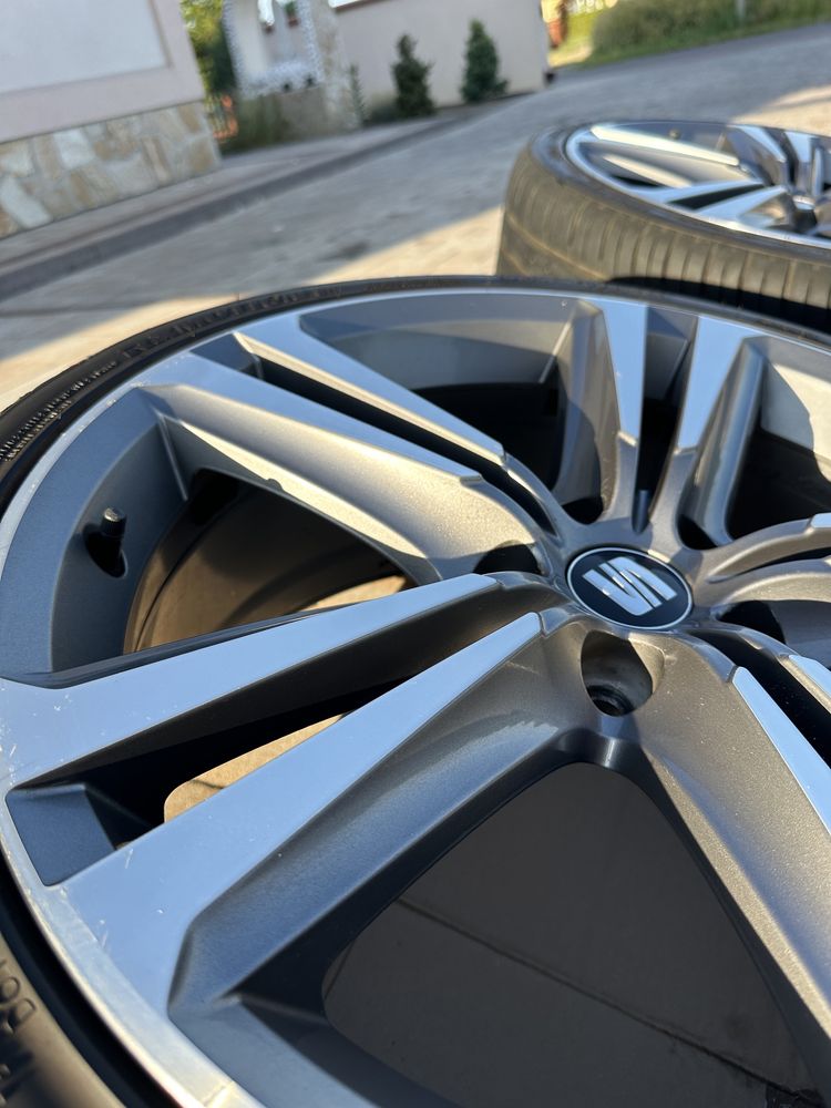 Felgi aluminiowe 19” Seat Leon CUPRA + opony Stan prawie IDEALNY!