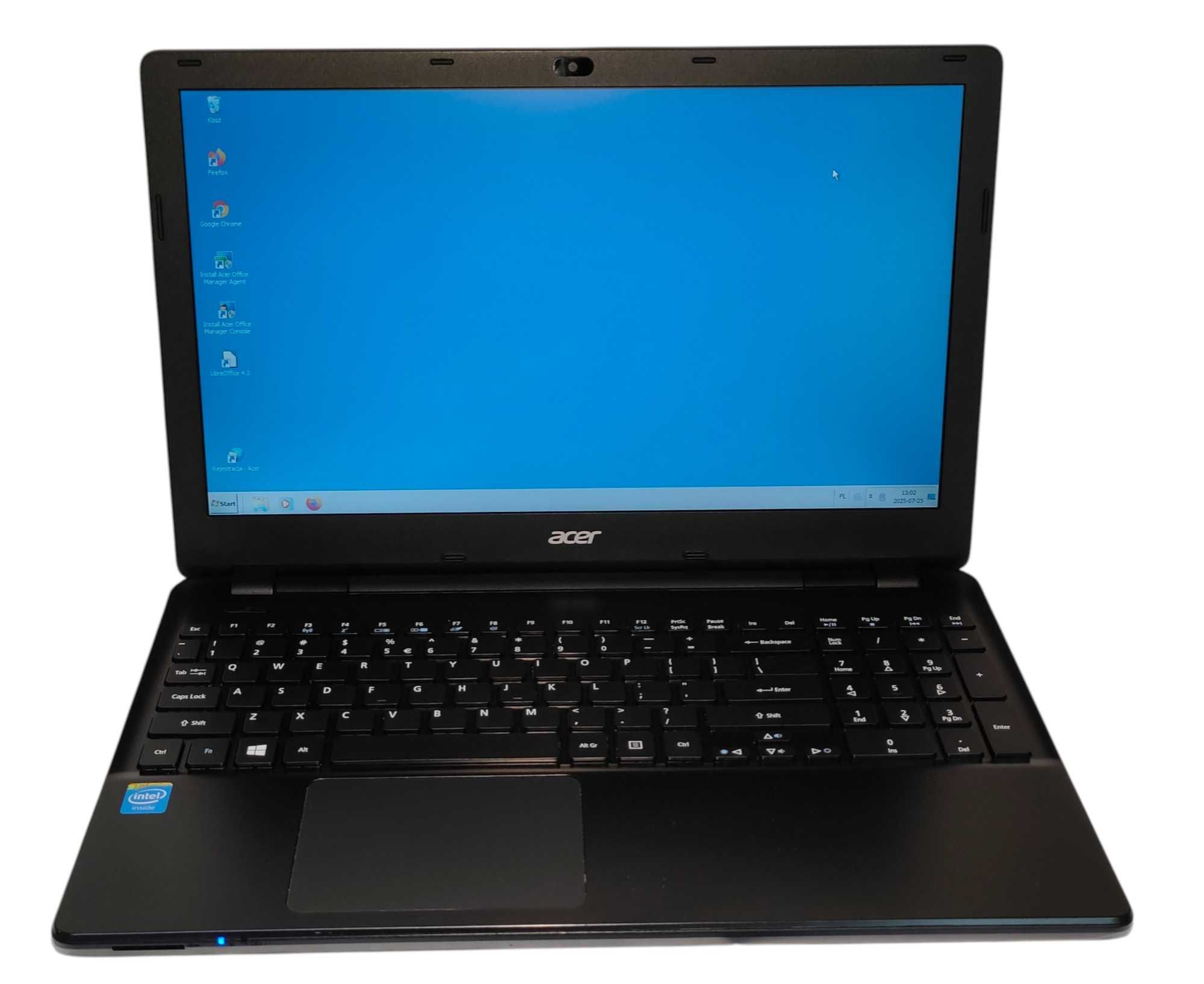 Laptop Acer P256 15,6" Intel Celeron 2957U/6GB/128GB SSD WIN7