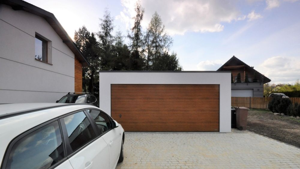 Garaż bez pozwolenia tynkowany Nowość Uno-Classic + PIOTR