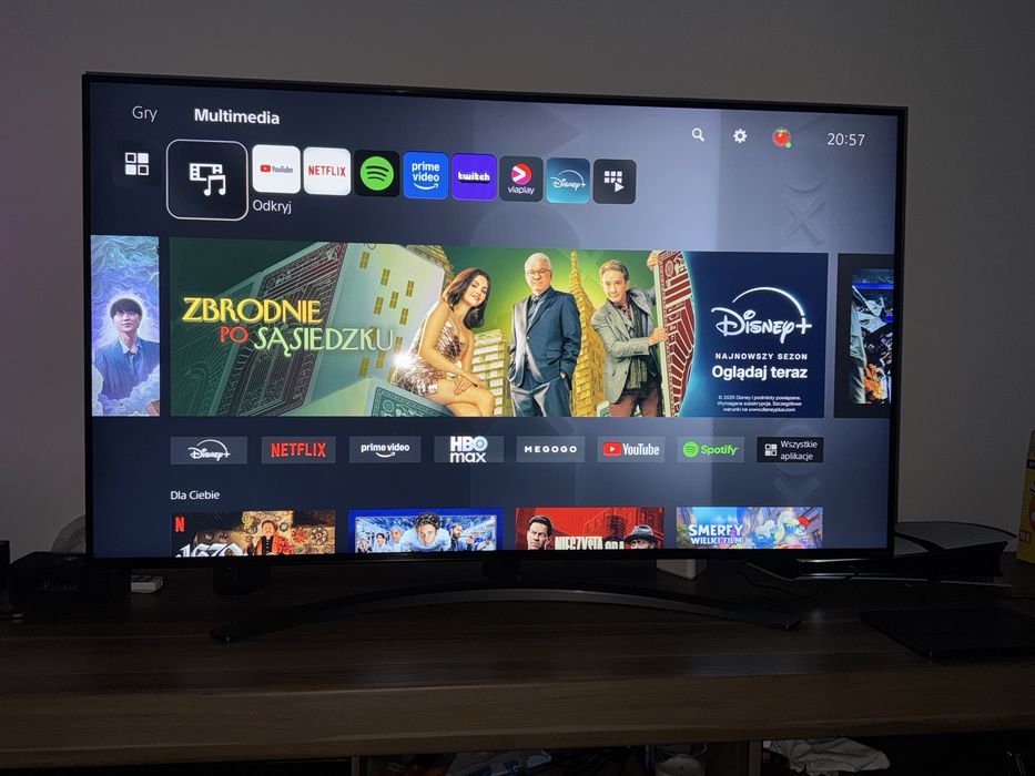 Telewizor LG 55 cali MiniLED (QNED) 4k 120hz!
