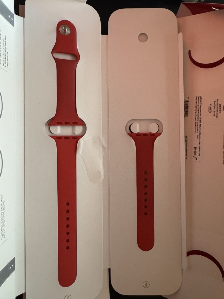 Apple Wtach 6 44mm RED Vermelho como novo