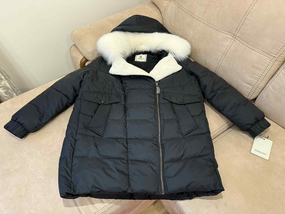 Куртка пальто пуховик 52-54 р