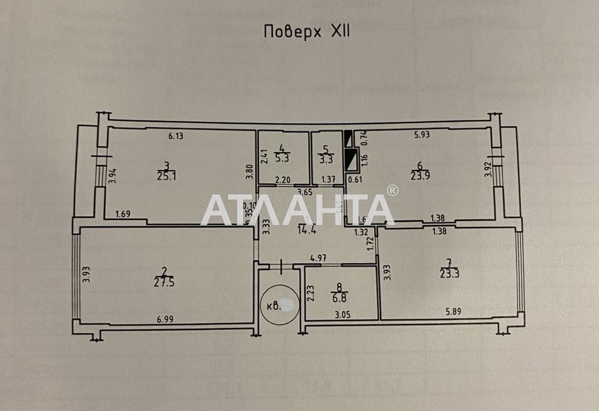 видовая квартира на море на Французском бульваре