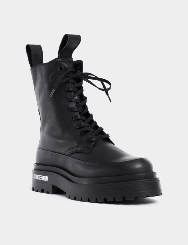 EXCLUSIVO: Botas Stutterheim em pele NOVAS com sola borracha