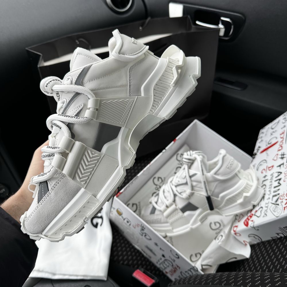 Жіночі преміальні кросівки Dolce & Gabanna Space White Premium 36-41