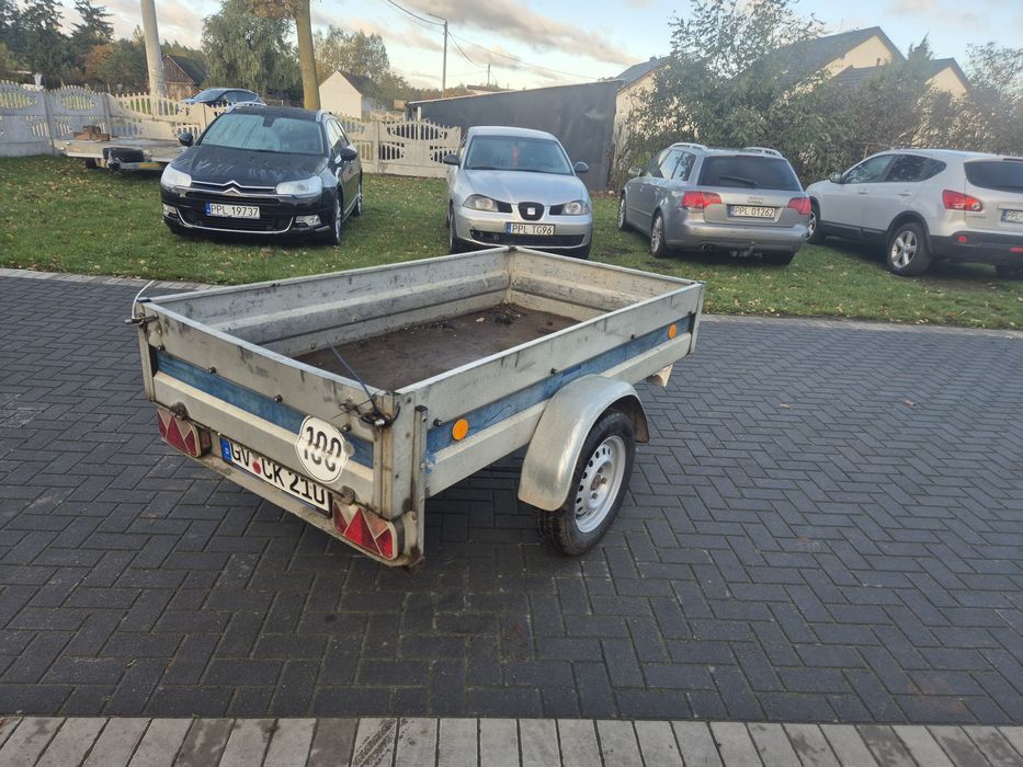 Przyczepka samochodowa Stema 2.1x1.15 po serwisie