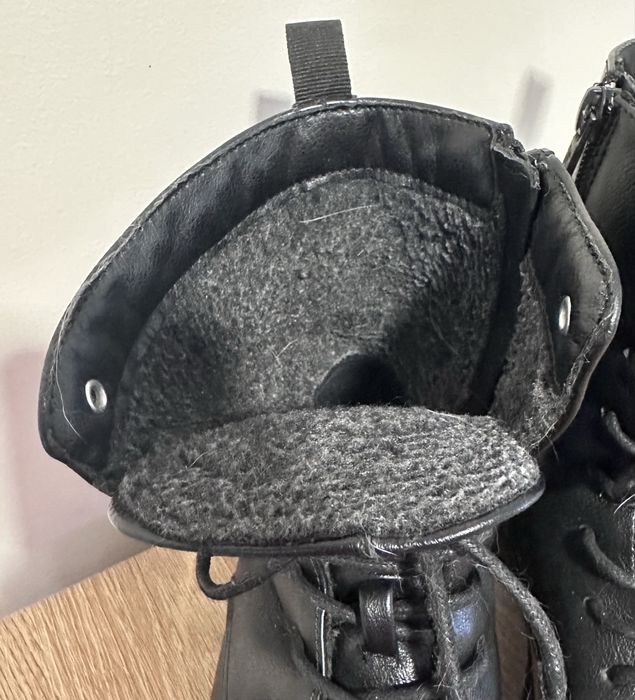 Botas de pele Mustang