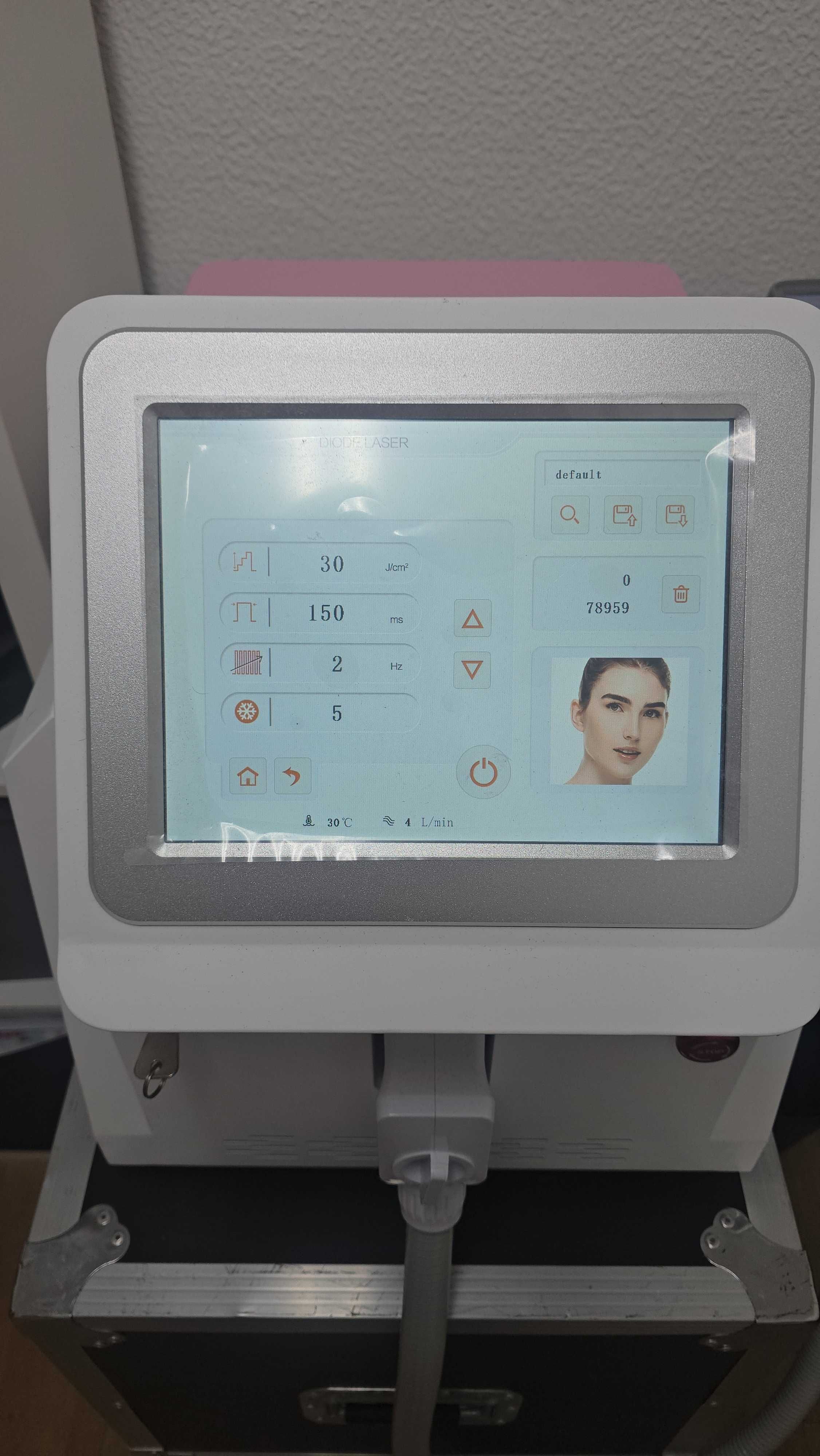 Máquina depilação a Laser