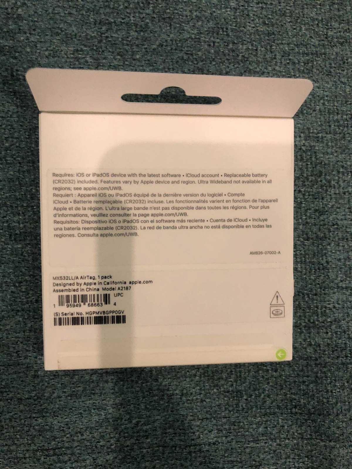 Трекер Apple AirTag