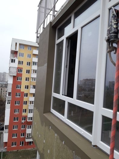 Высотные работы. Утепление.Фасадные работы.Покраска.Харьков.Альпинисты