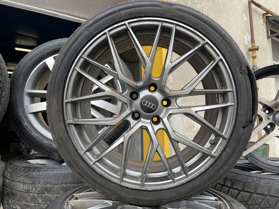 Диски R19 5 112 титани шини 245 40 19 резина