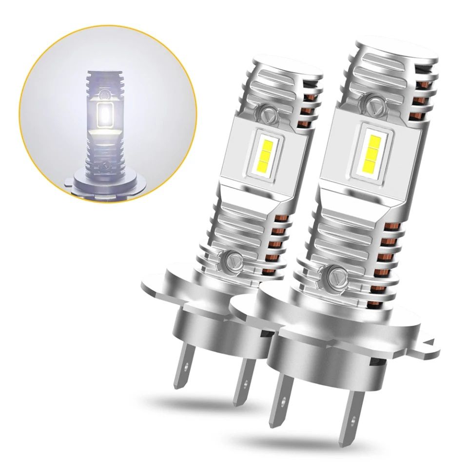 Светодиодные лампы с цоколем H7 не нужен переходник для установки.