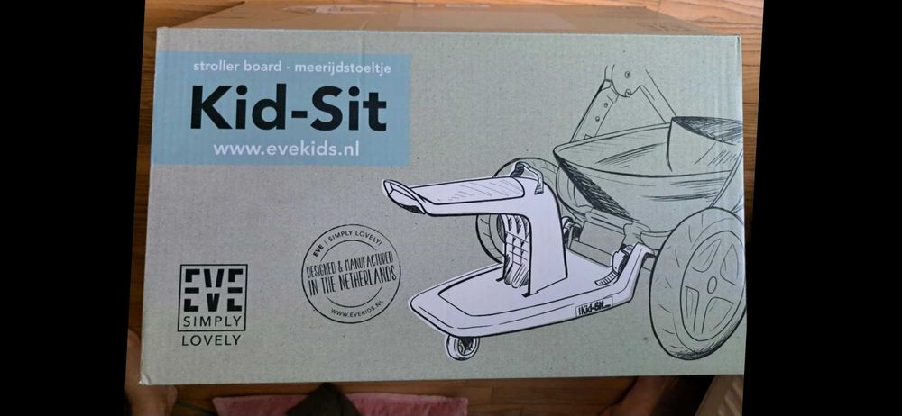 Dostawka deseczka do wózka, UNIWERSALNA, Kid-sit