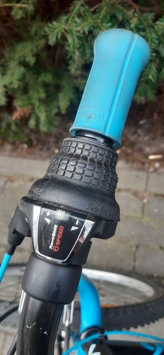 Rower chłopięcy  B-TWIN  24 cale niebieski stan bdb