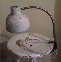 Stara lampka na blatowa, warsztatowa z Prlu, LOFT VINTAGE
