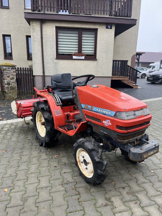 Traktorek yanmar ke3 14 km 4x4 glebka