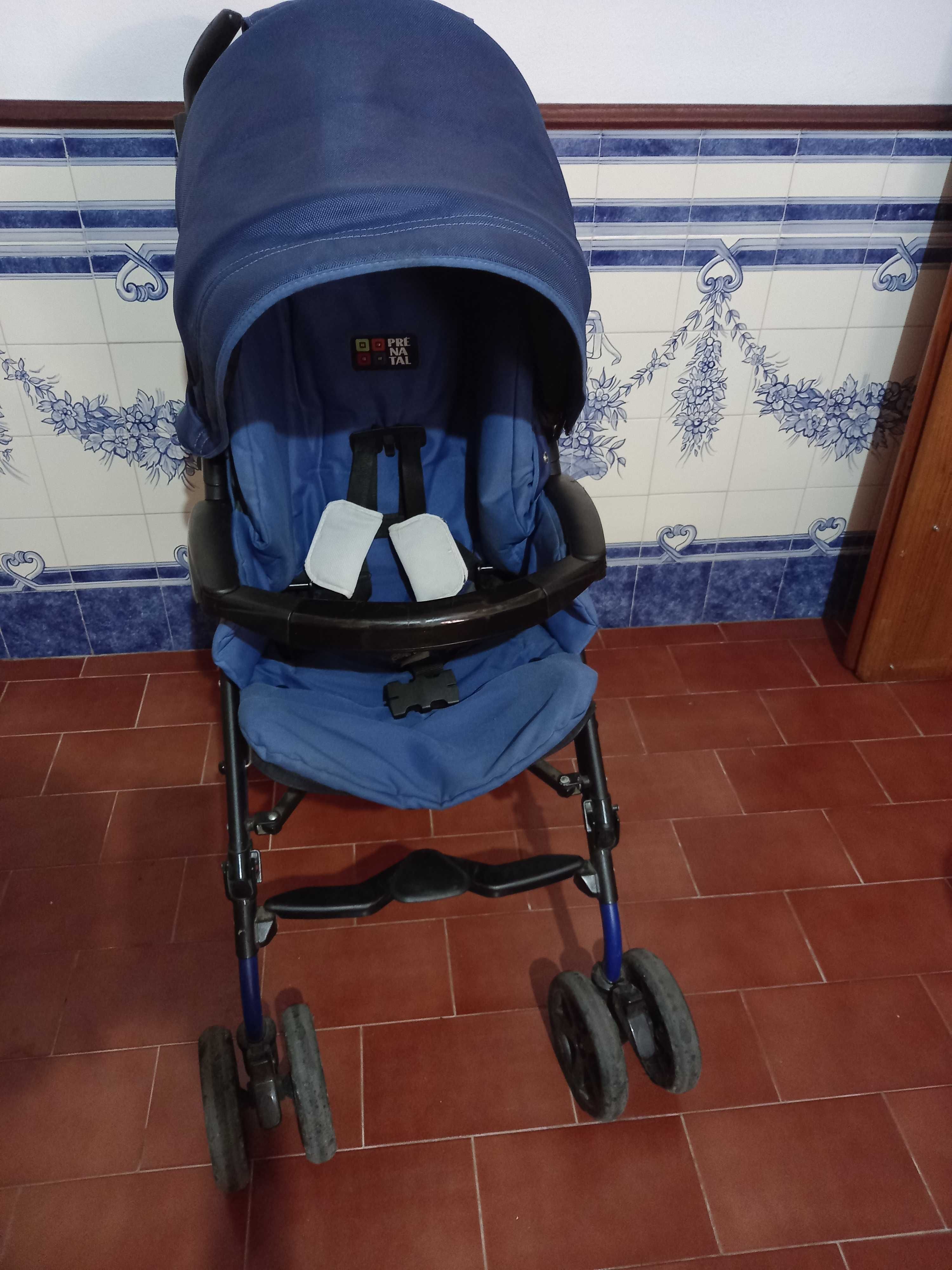 Carrinho de Bebé Trio PreNatal com Alcofa, Ovo e Isofix