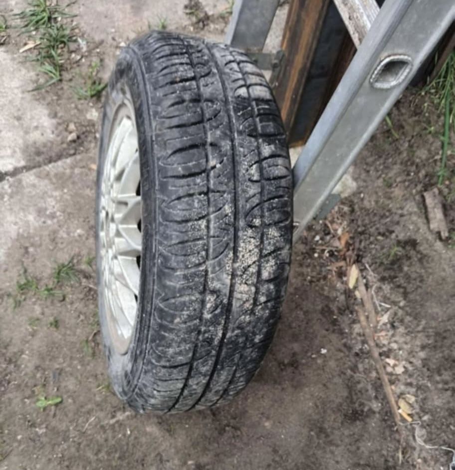 Alufelgi 14” Opel Corsa C + koła 4 sztuki