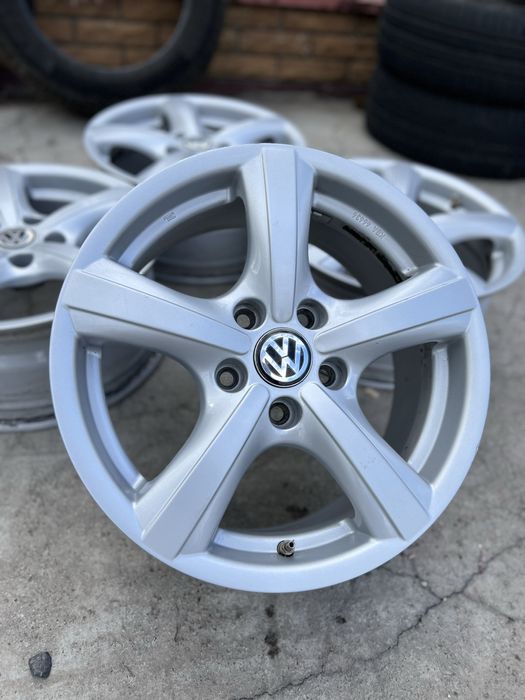 Диски легкосплавні 5х112 r16 Passat B5 B6 Golf Cadyy T4 Skoda A5 Yeti