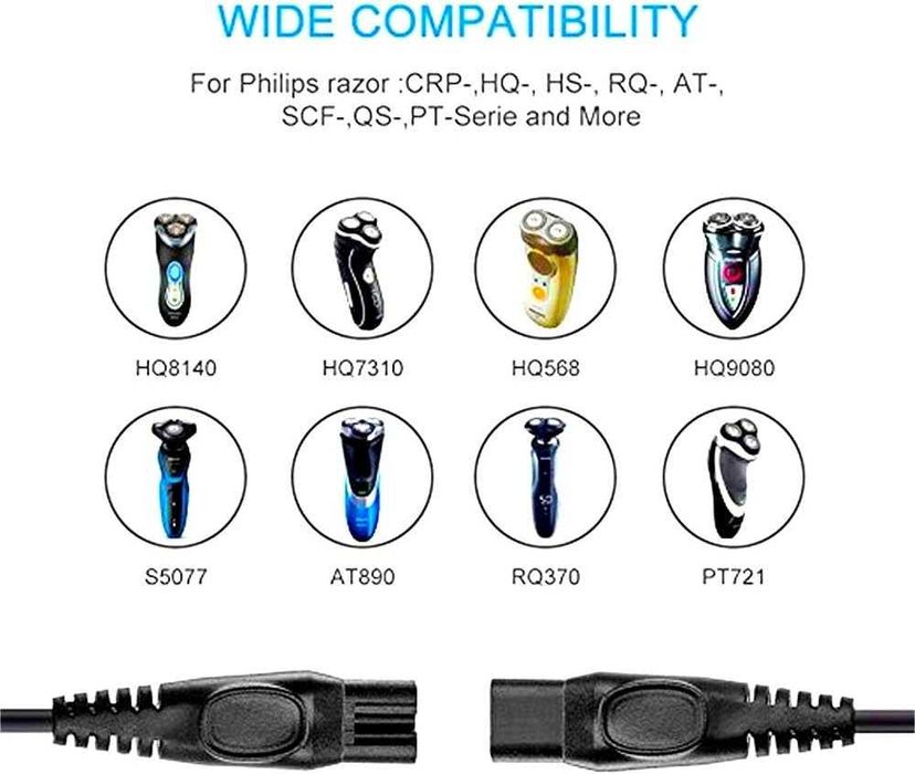 Ładowarka, kabel zasilający do golarek Philips TAIFU 15 V