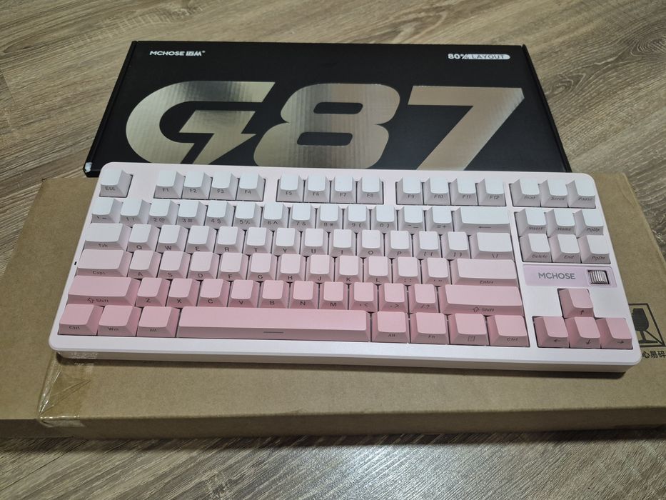 Механічна клавіатура Mchose G87 Wireless нова на гарантії