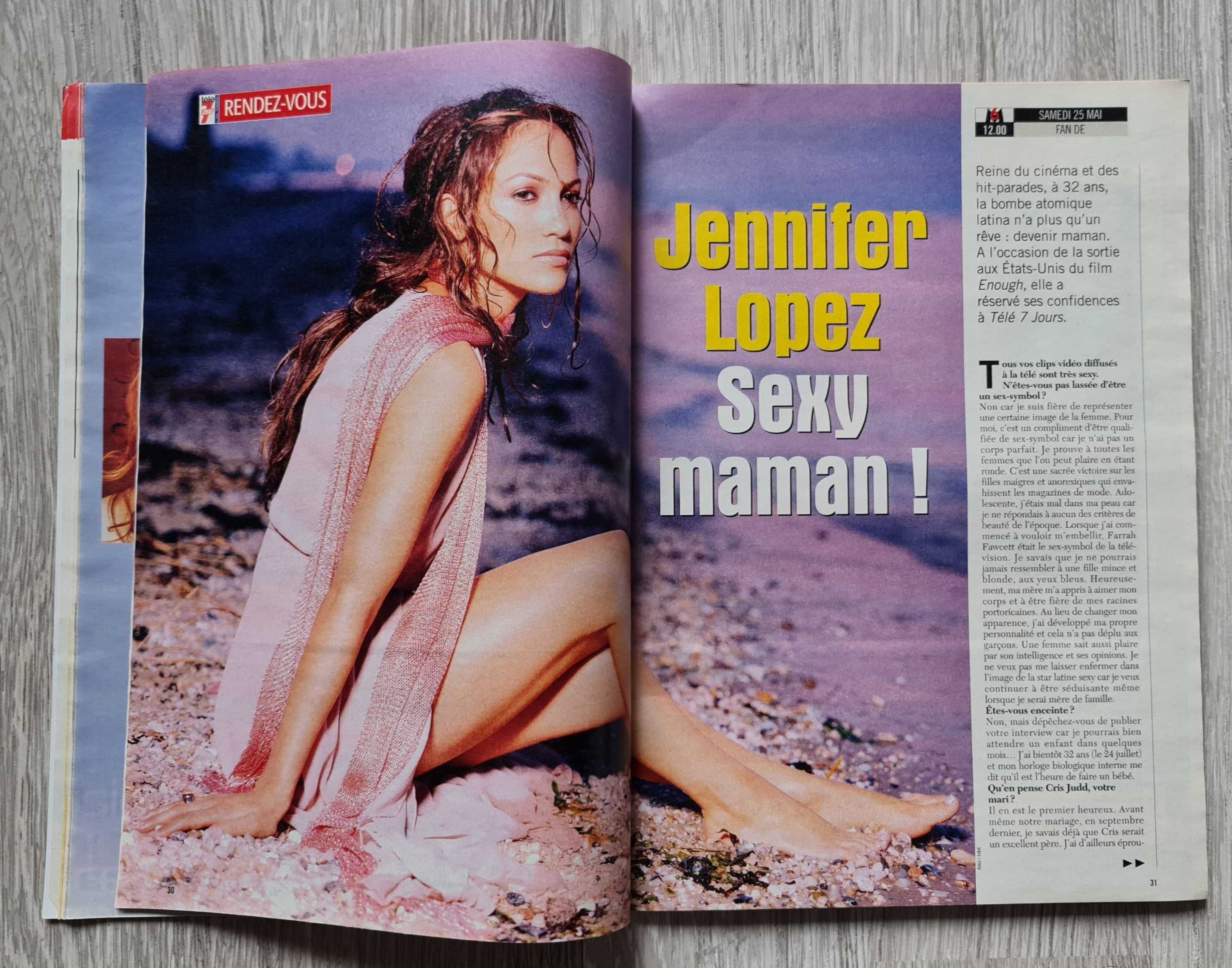 Gazeta Télé 7 Jours - Jennifer Lopez