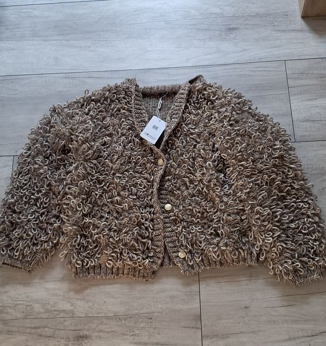 Krótki kardigan lama multicolor Minouu